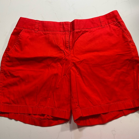 JCrew Chino Shorts in red - Picture 3 of 3